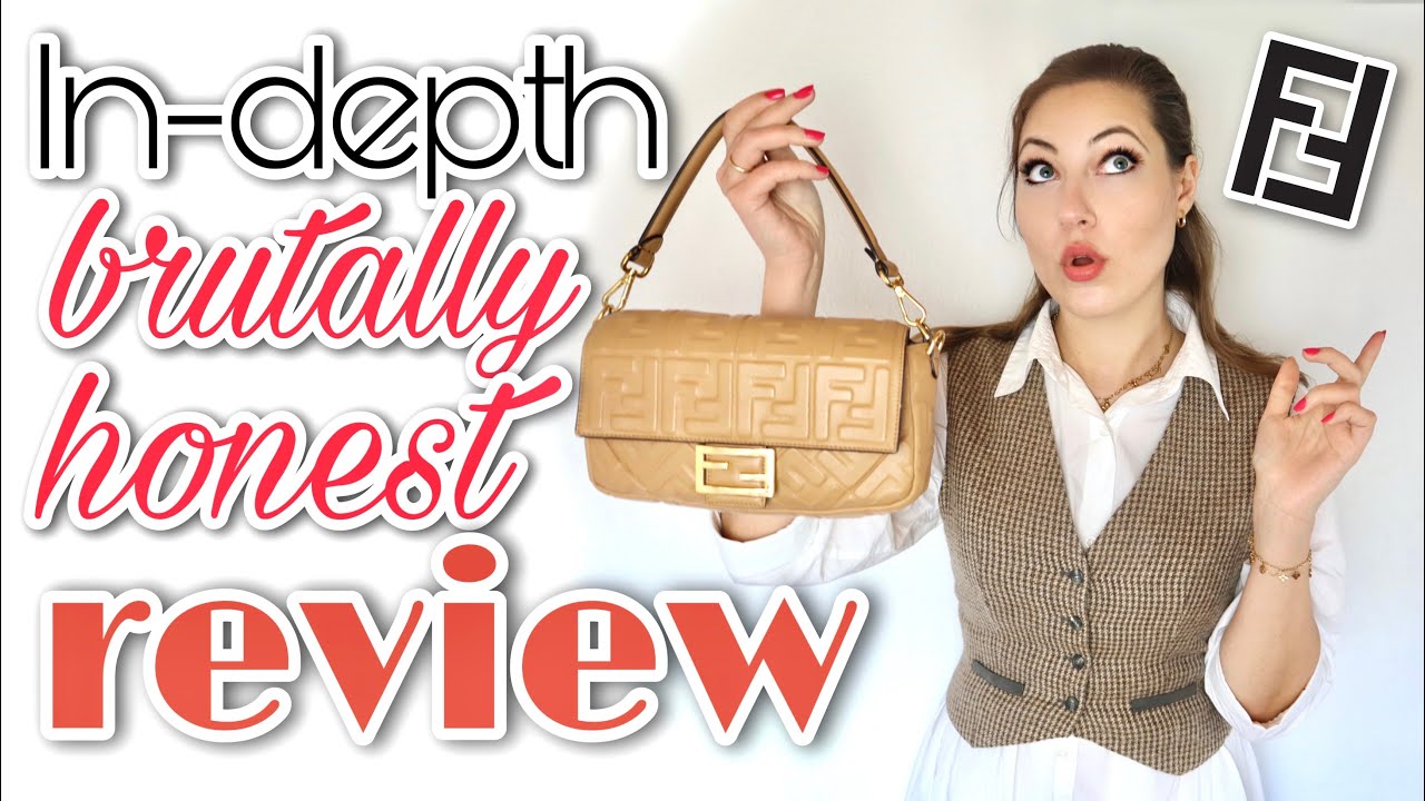 Подробный обзор сумки Fendi Baguette Medium | Плюсы и минусы, как сидит и как выглядит мода