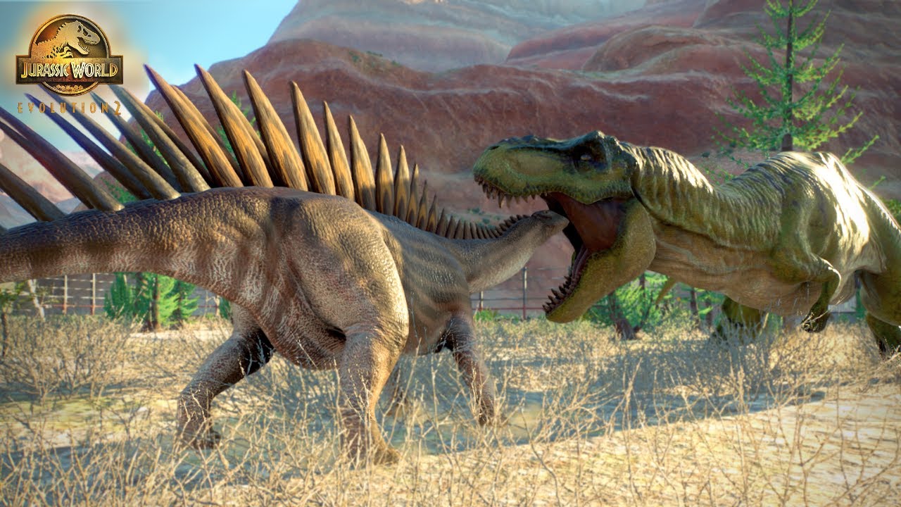 New Unit! MIRAGAIA vs T-REX | Jurassic World Evolution 2