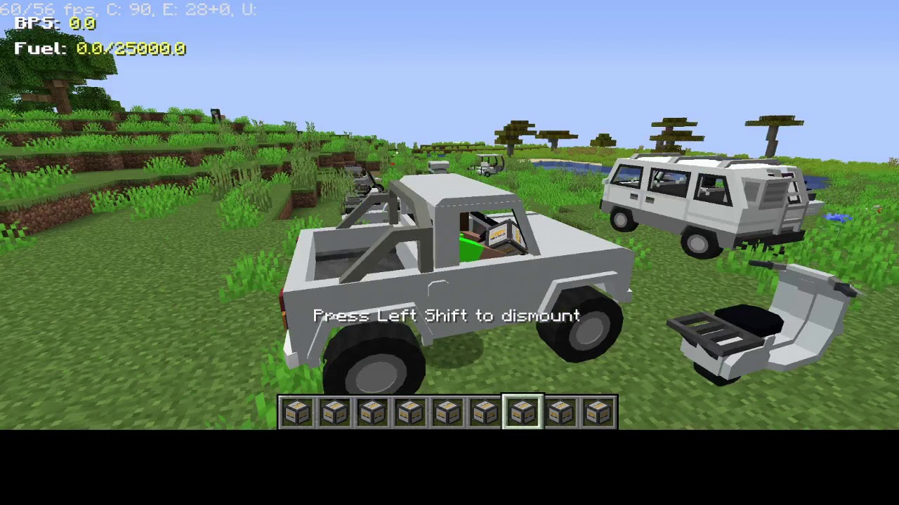 MrCrayfish Vehicle Mod | Mod Review