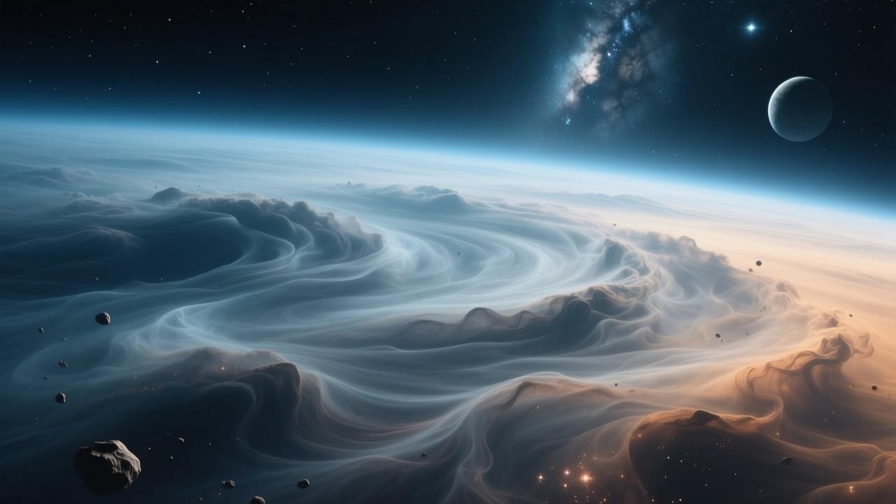 An Open Cosmic Distance Where Attention Softens and Worry Gradually Loses Its Weight