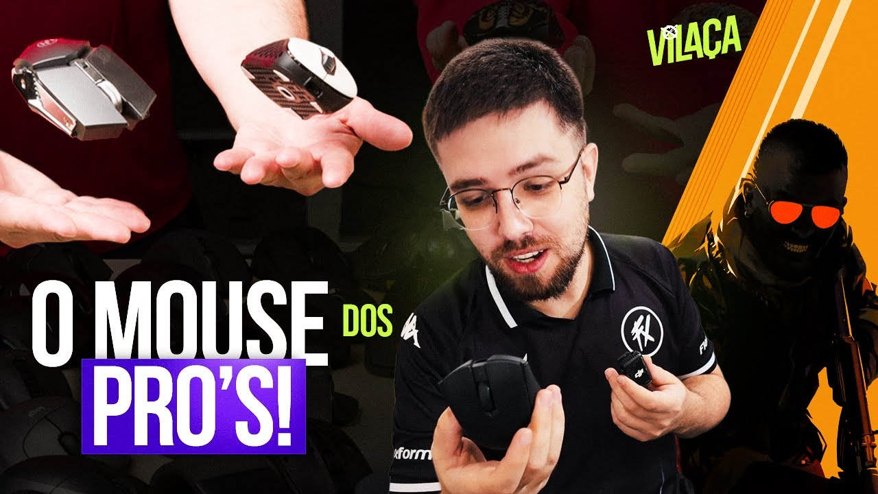 Os Mouses Preferidos dos Jogadores Profissionais de CS