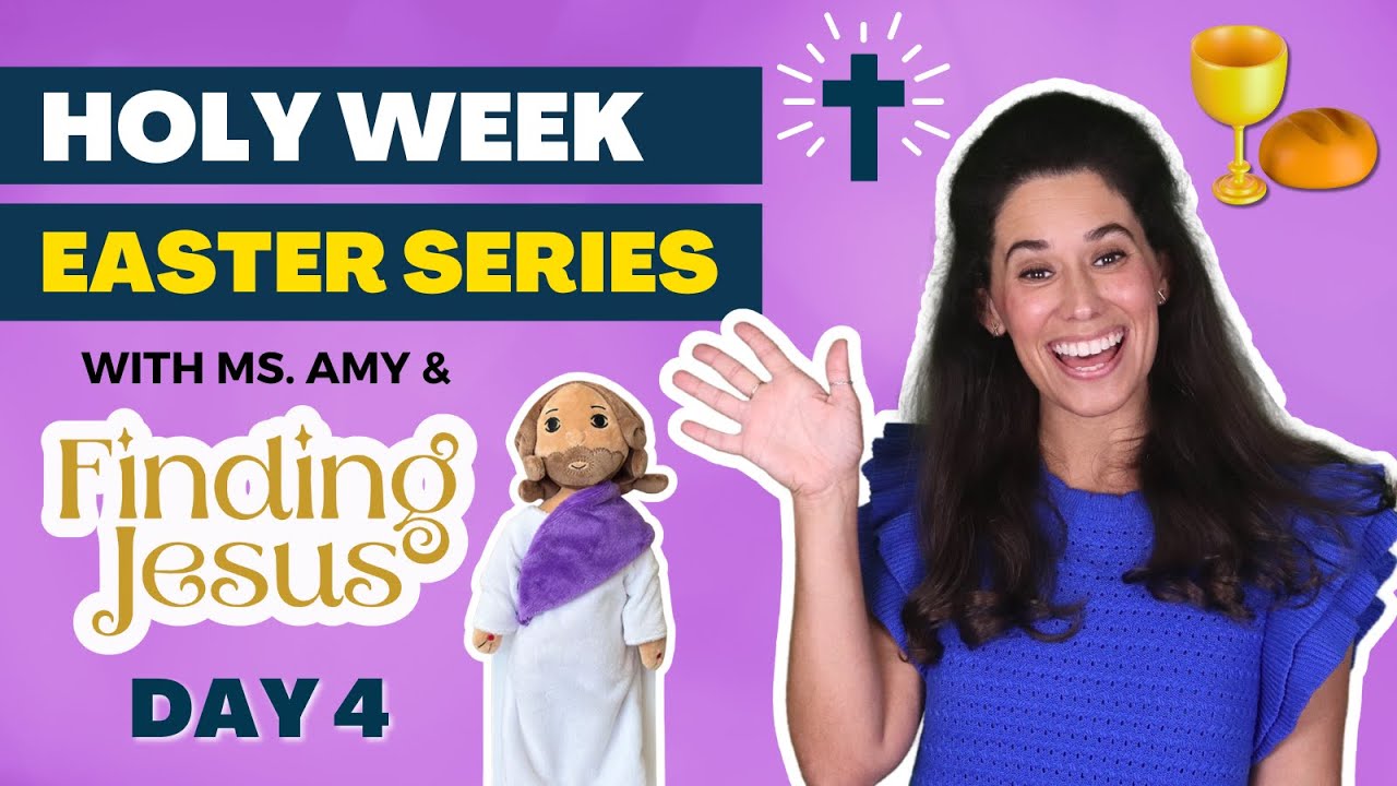 Holy Week Easter series Day 4, Easter story for kids, Jesus death and resurrection, Christian Easter