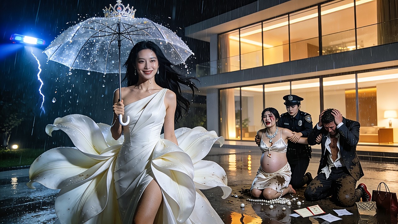 💘上一世丈夫不僅出軌小三懷孕還活活將我折磨致死，重回這一世我撤了他的職位，凍結他的帳戶，警笛聲響徹別墅時，他衝進暴雨，跪在碎玻璃上求我，晚了！#重生 #短劇 #爽文
