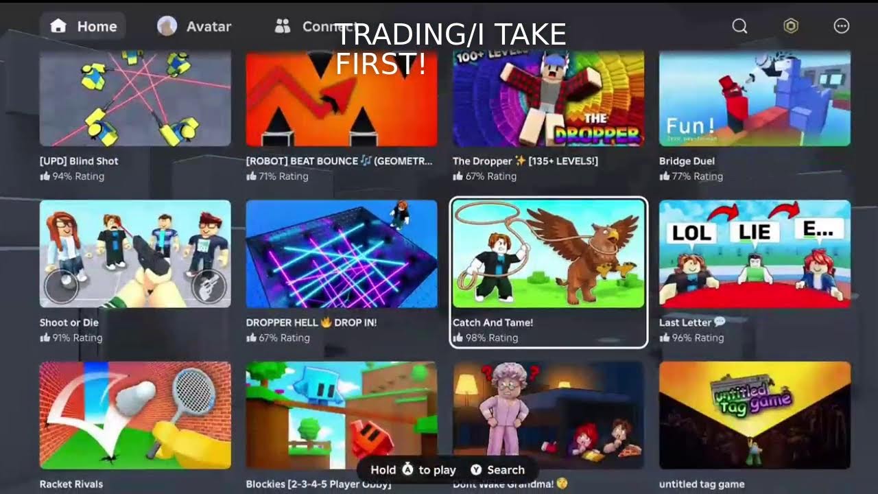 Playing And trading in survive lava for brainrot