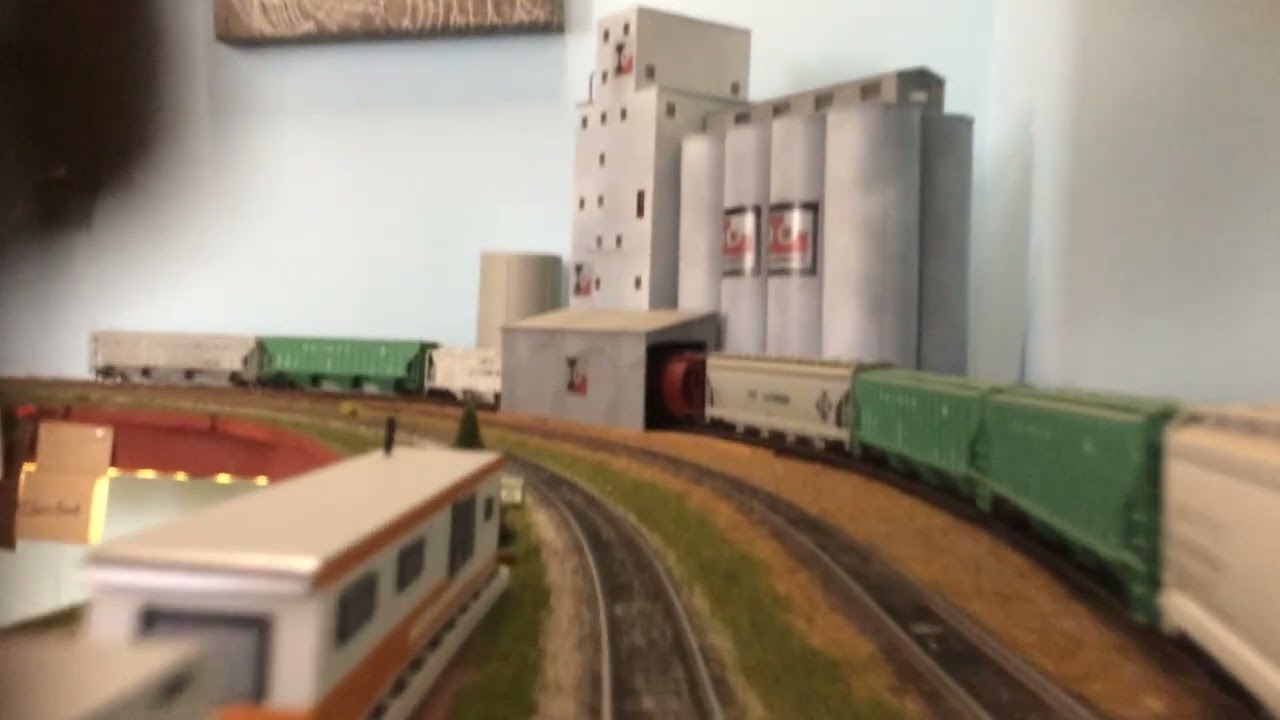 Model Train Layout 2-8-26