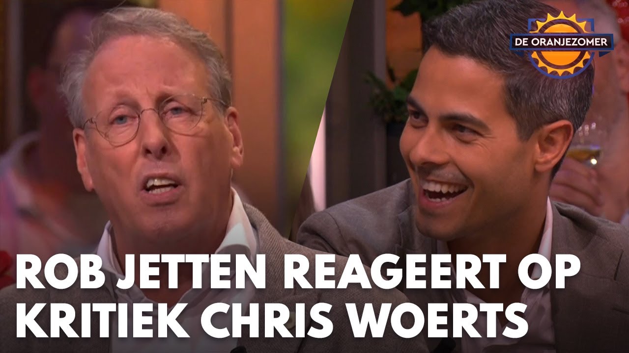 Rob Jetten reageert bij De Oranjezomer op snoeiharde kritiek van Chris Woerts | DE ORANJEZOMER