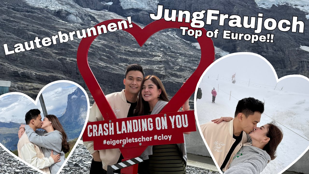 TOP OF EUROPE | Honeymoon in Switzerland!!! | TEAM BABA