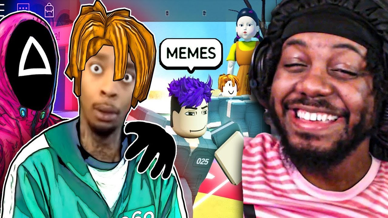 Buur ROBLOX Squid Game Funny Moments 2 (MEMES)
