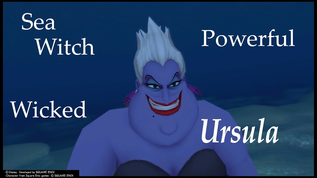 URSULA [ALL CUTSCENES] | Kingdom Hearts Series THE MOVIE