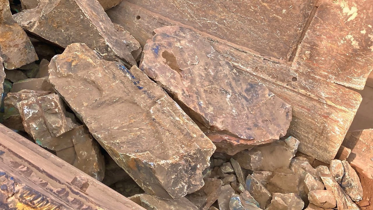 Biggest Rock 🪨 Jam ! Playing With Giant Rocks 🪨 ASMR Rocks Quary CRUSHING Primary 👺