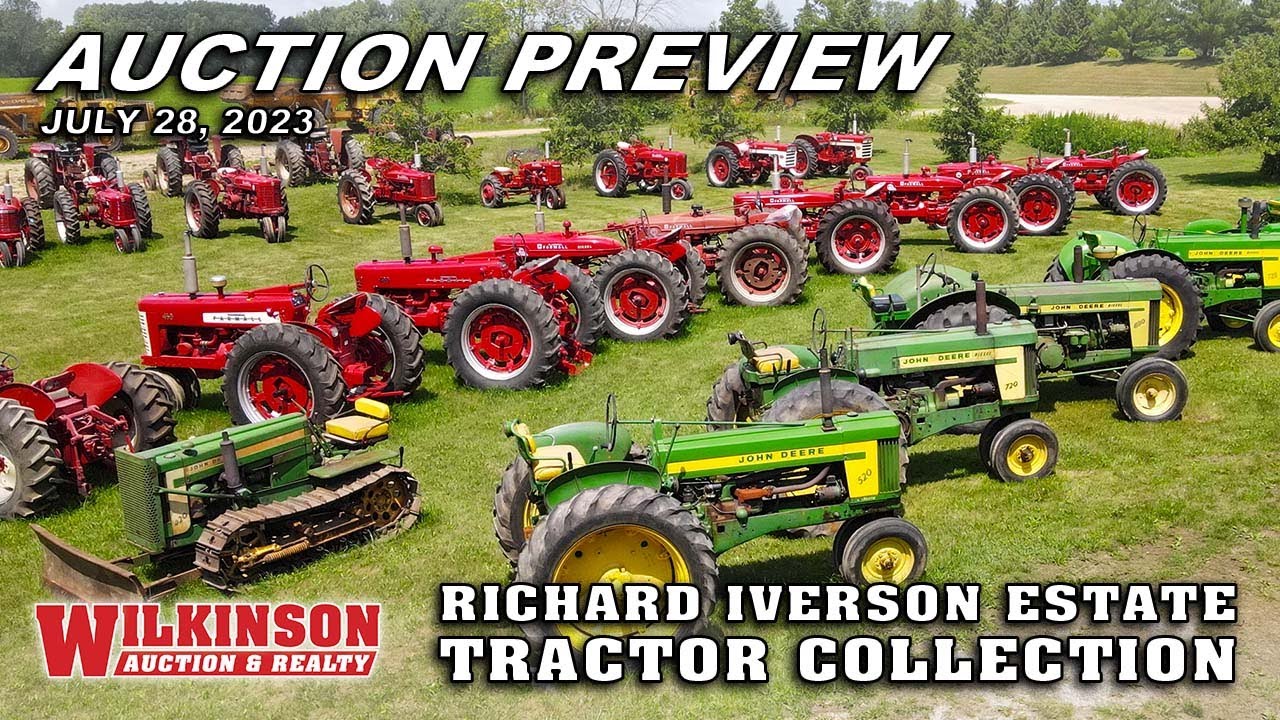 Auction Preview: Iverson Estate Tractor Collection (7/28/23)