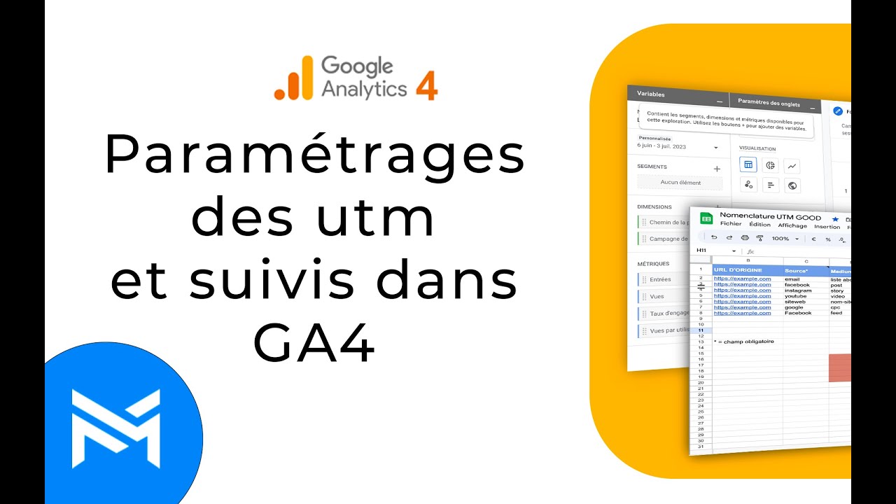 Paramétrer des UTM et les suivre dans Google Analytics 4 [2024]