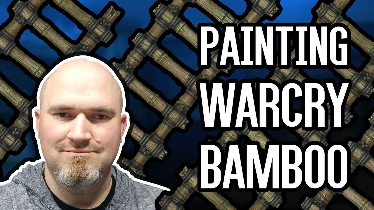 Paint Warcry's Bamboo Terrain quickly! Hobby Heroics Ep 2