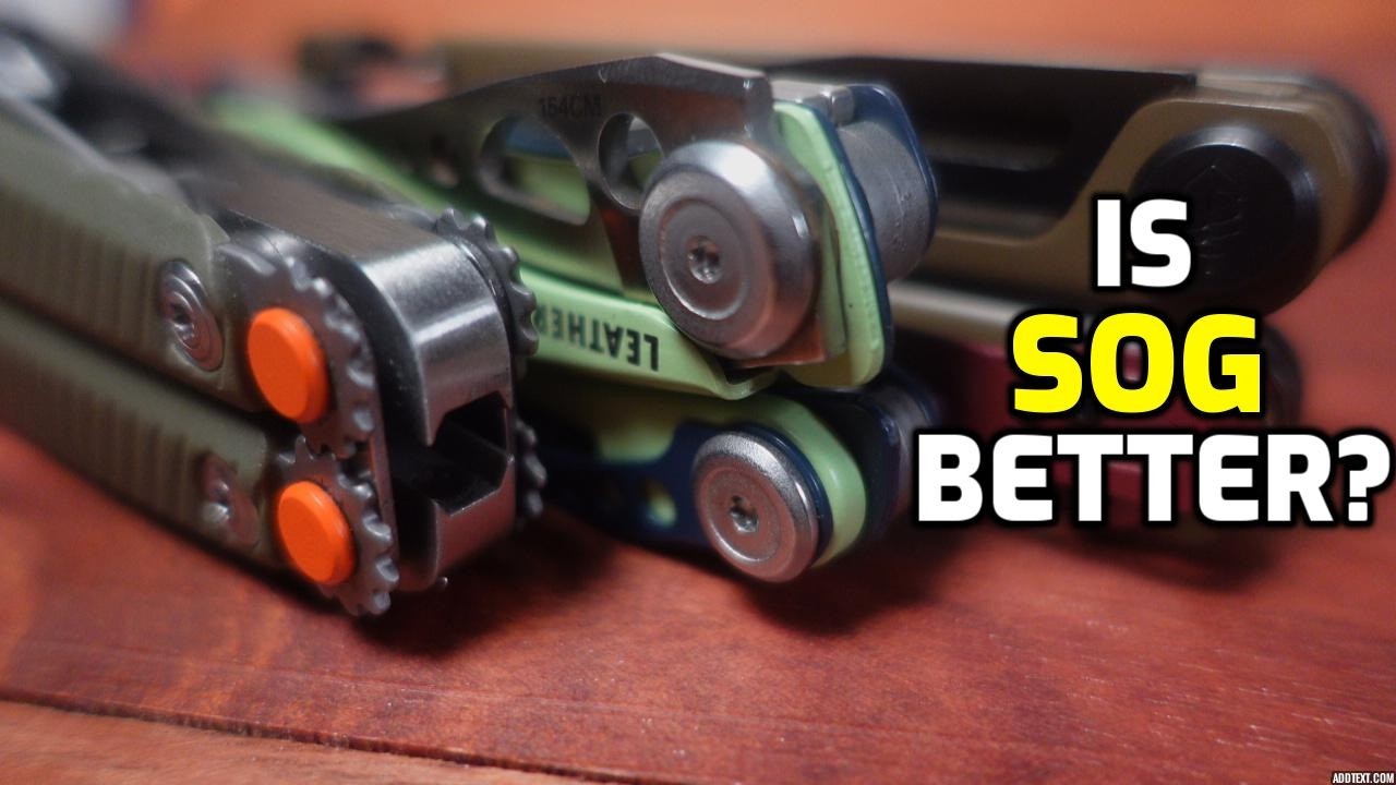 Is SOG's New Tellus Mt Better Than Leatherman and Gerber?
