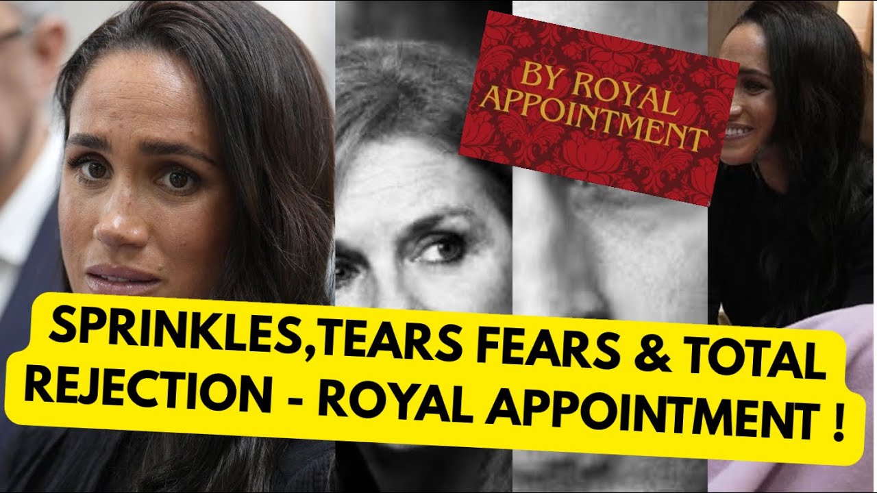 SPRINKLES , TEARS & TOTAL REJECTION - BY ROYAL APPOINTMENT #royal #britishroyalfamily #princeharry