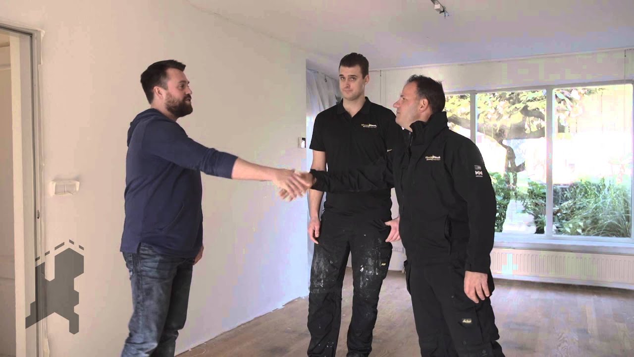 Hoe werken ze bij VloerSterk | Uitzending Grenzeloos Wonen RTL4 | Verwijderen oude parket vloer