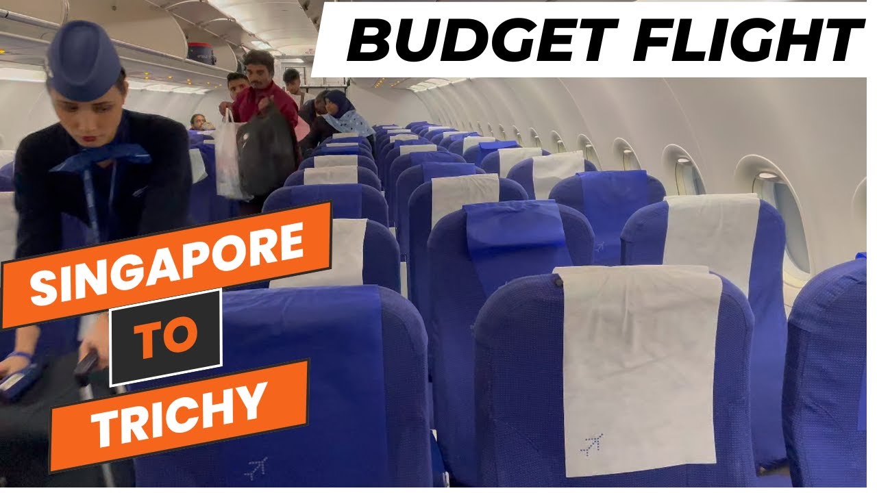 IndiGo 6E1008 Singapore to Trichy Airbus A320Neo | #TamilTreasures #indigo #trichy #singapore