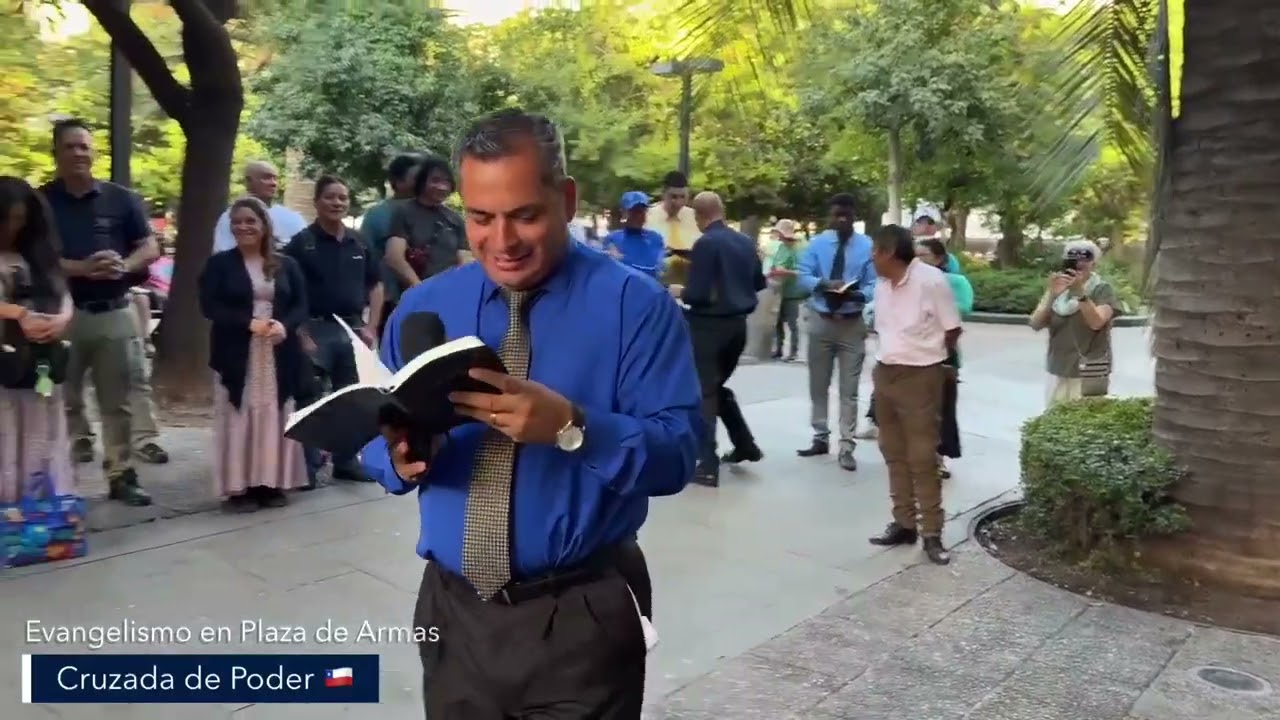 PODEROSO EVANGELISMO Y 16 ALMAS PARA LA GLORIA DE DIOS 🇨🇱 PASTOR HUGO ALBORNOZ