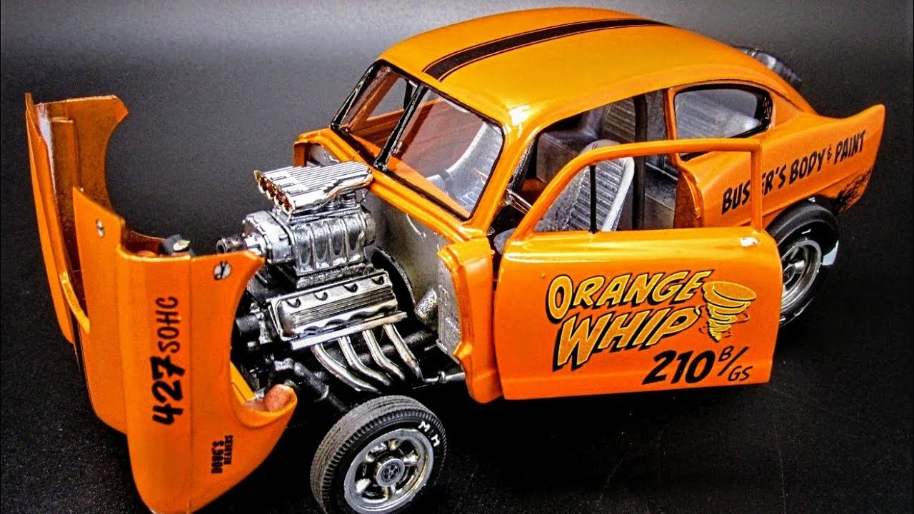 1951 Henry J Gasser с набором для сборки модели Blown 427 в масштабе 1/25. Как собрать винтажный ...