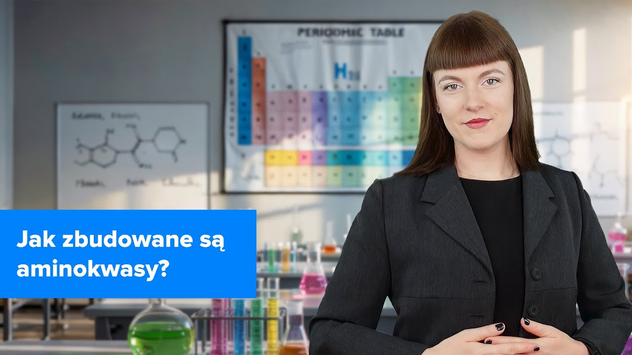 Kurs Korepetycje z chemii - związki organiczne zawierające azot | Aminokwasy | ▶strefakursow.pl◀