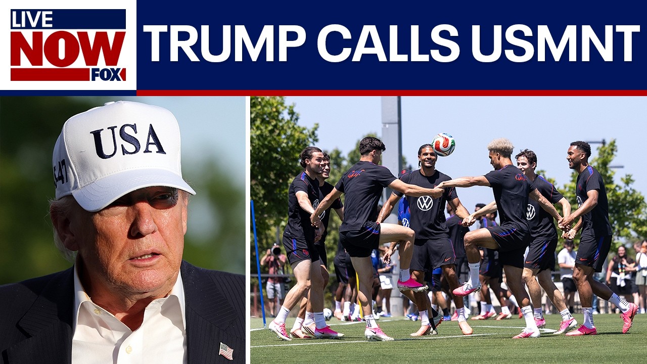 Trump gives message of support to USMNT ahead of WC opener