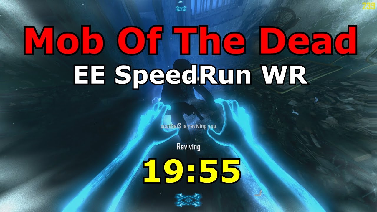 MOB OF THE DEAD Easter Egg speedrun wr 2 player with ilsteveil 19:55