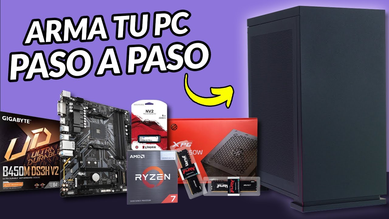 ¿Cómo Armar una PC Gamer PASO a PASO en 2023? PC Económica