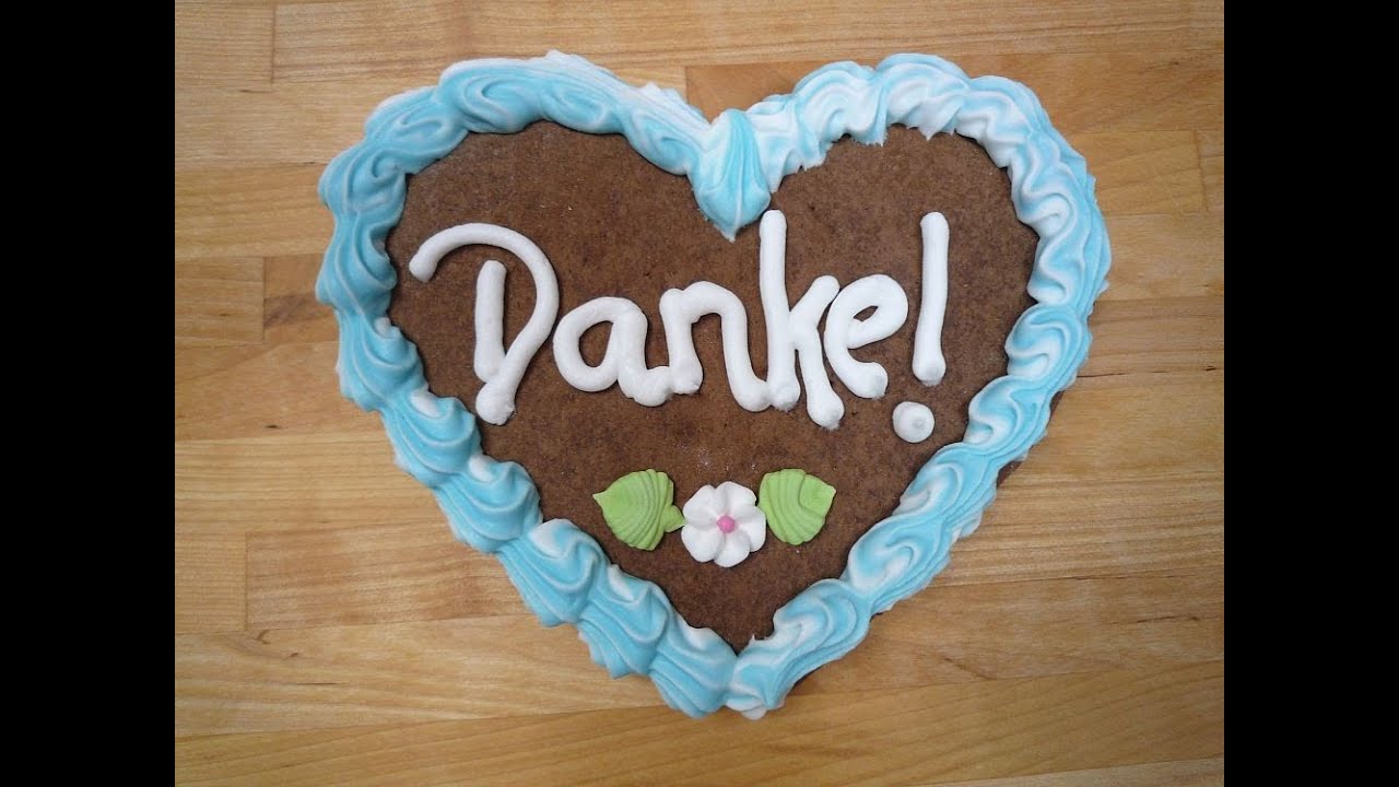Lebkuchenherzen selber machen