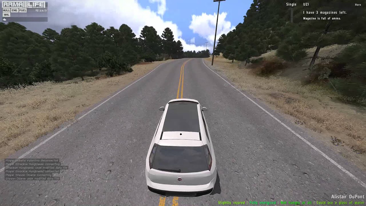 Told the cop there is someone behind you and drove away / A3L