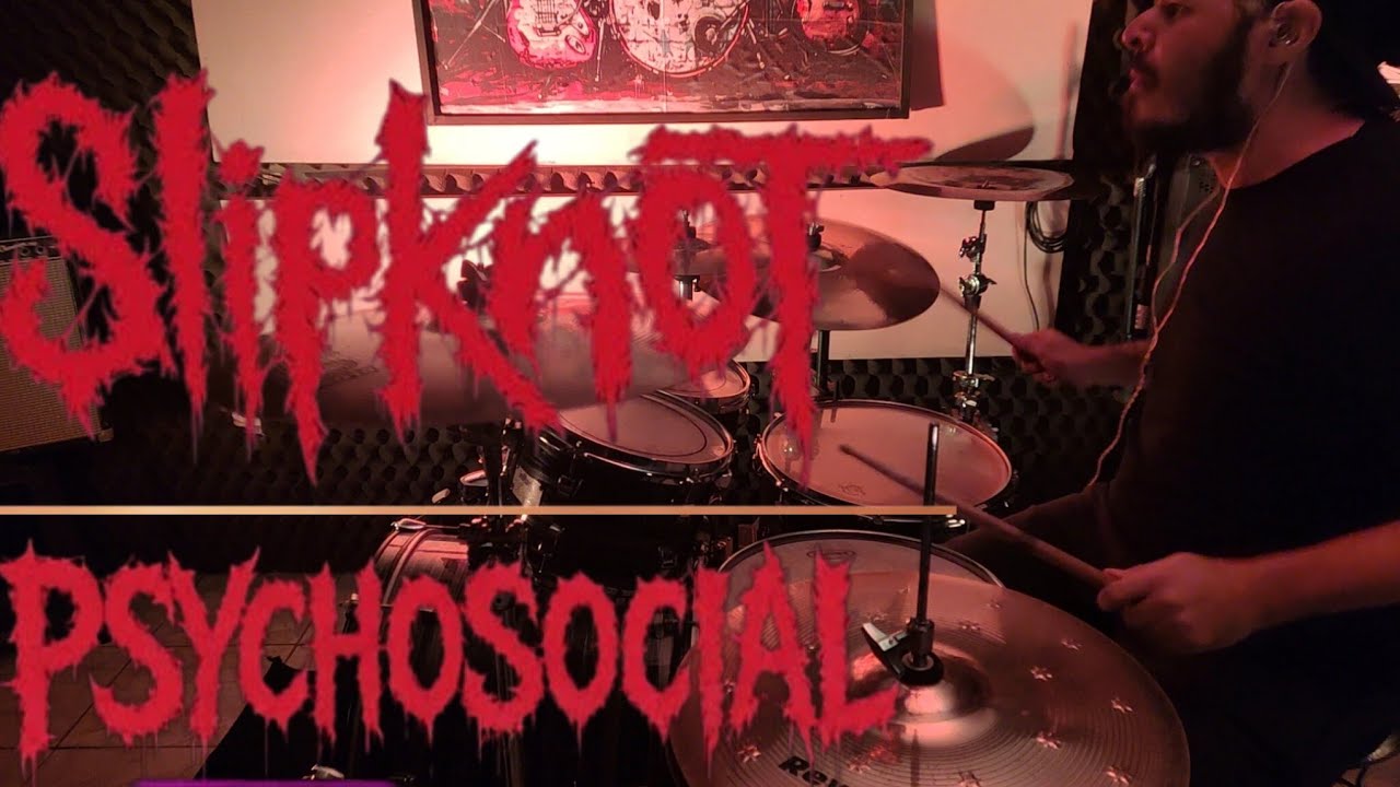 SLIPKNOT – PSYCHOSOCIAL | Drum Cover Completo 🥁