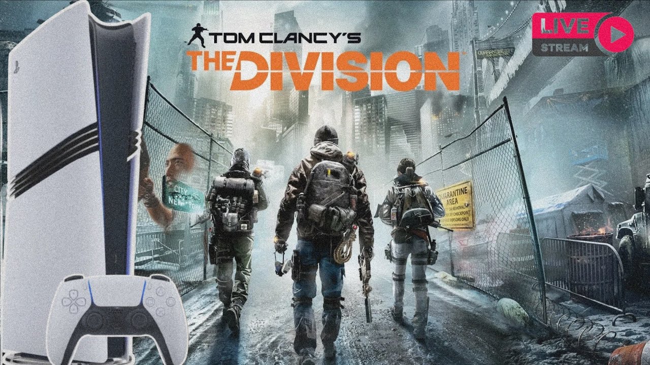СТРИМ ДЛЯ ТЕХ КТО НЕ СПИТ ПРОХОДИМ THE DIVISION НА PS5PRO