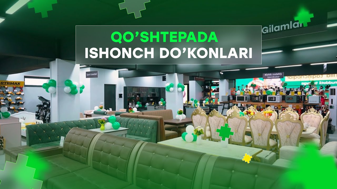 Qo&rsquo;shtepada ISHONCH do&rsquo;konlari
