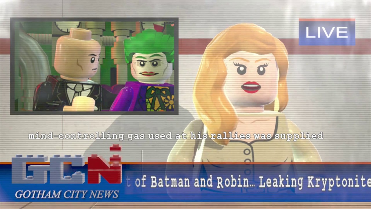 LEGO Batman 2: DC Super Heroes - Tower Defiance (All Minikits, Citizen in Peril)