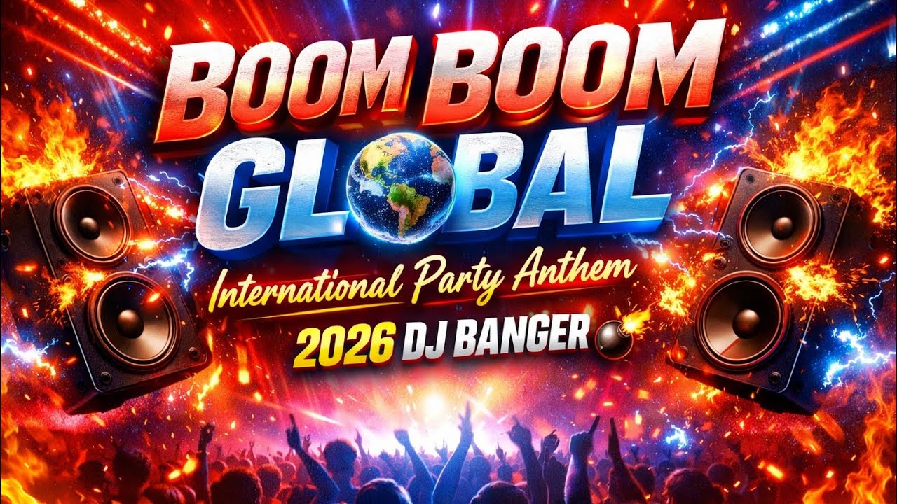 Boom Boom Global 🔥 | International Party Anthem 2026 | Multilingual DJ Banger 🌍💣