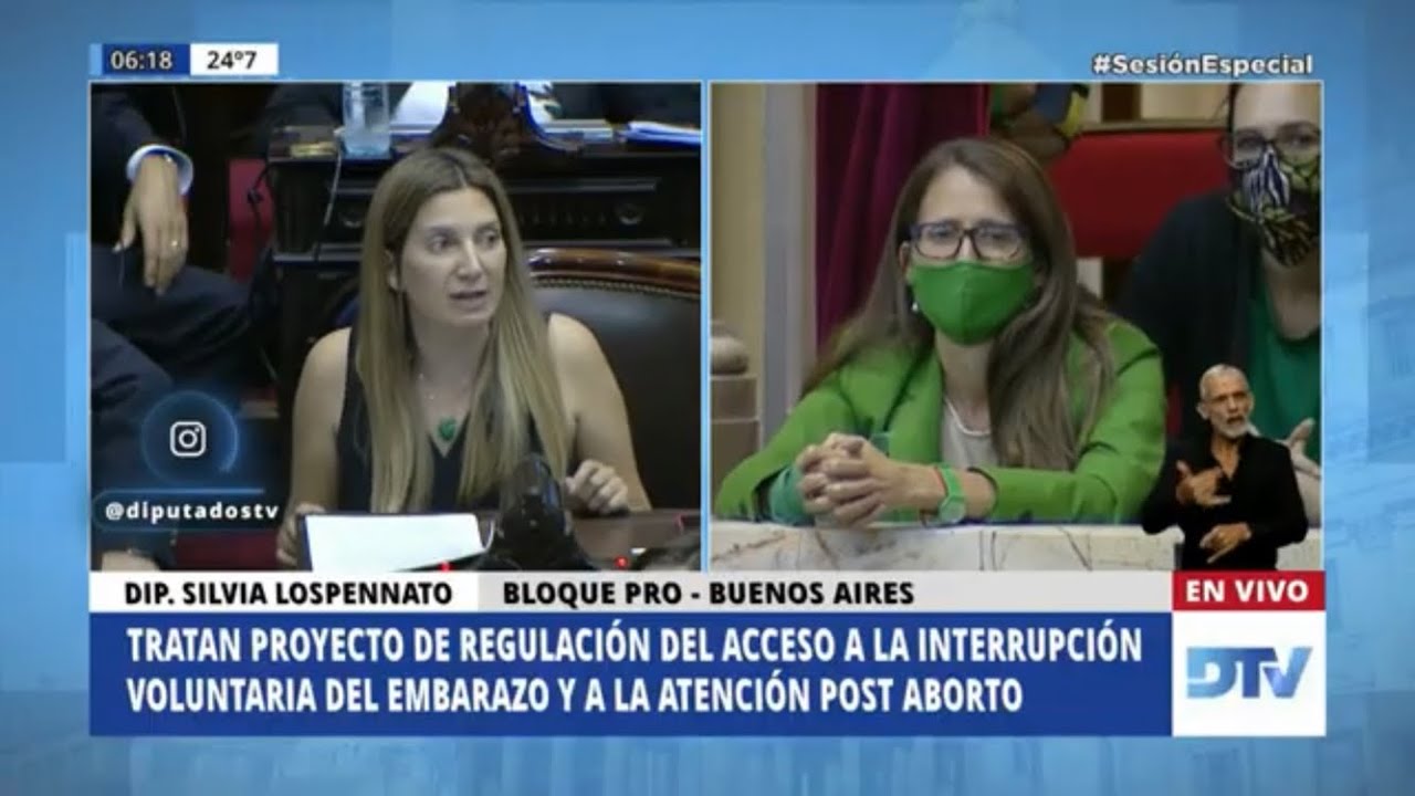 Aborto legal. Silvia Lospennato: 