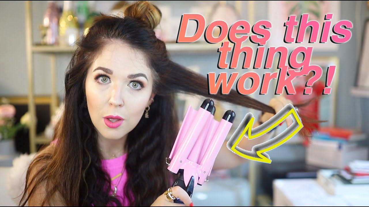 MERMAID HAIR WAVER TOOL FROM AMAZON HONEST REVIEW + TUTORIAL | Beginner Friendly Hair Tutorial