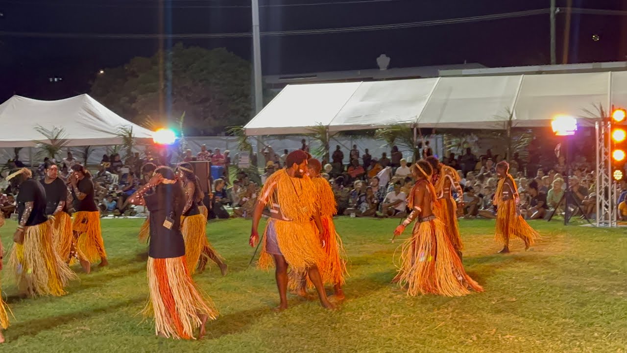 WOZK Cultural Festival 2023 - Lockhart River dance team