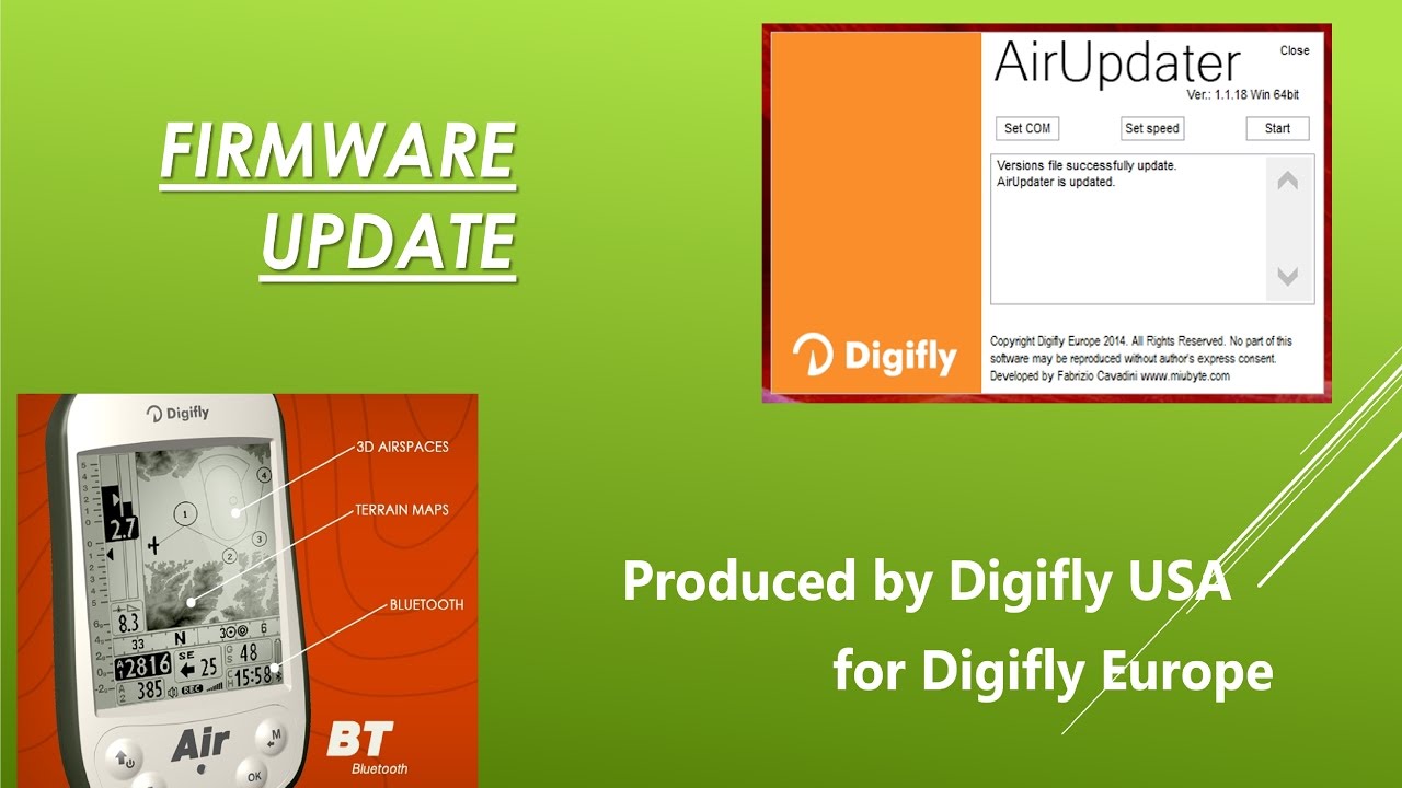 AirUpdater: Firmware Update