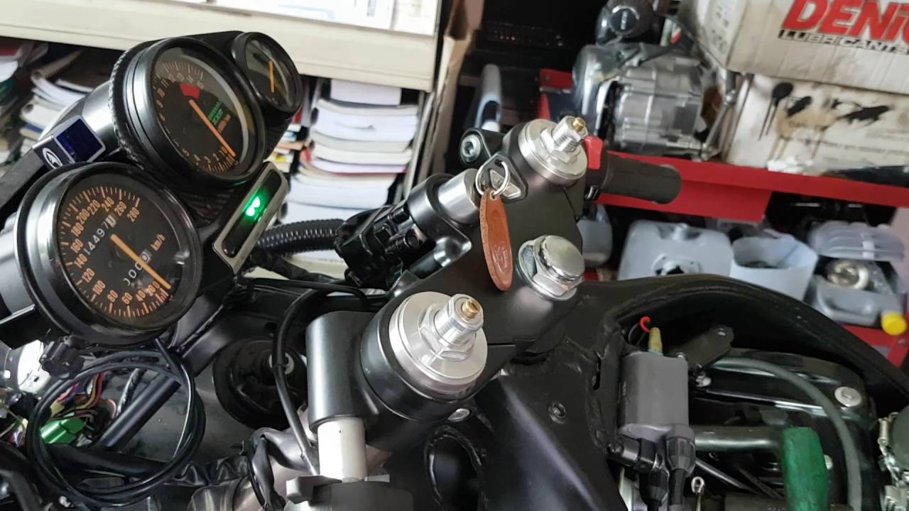 ZXR 750 Ninja carburators tune after full restore