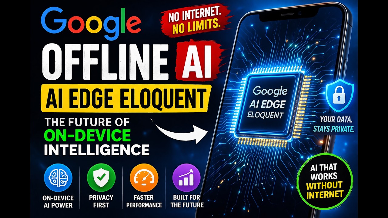 No Internet Needed? Google&rsquo;s AI Edge Eloquent is insane!! #googleaiedge #offlineai #aiedgeeloquent