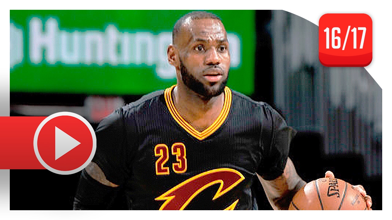 LeBron James Full Highlights vs Pacers (2017.02.15) - 31 Pts, 5 Reb