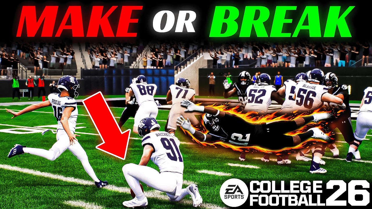 One Play DETERMINES This Game! CFB 26 Dynasty Rebuild | Birmingham A&M Iron | 11
