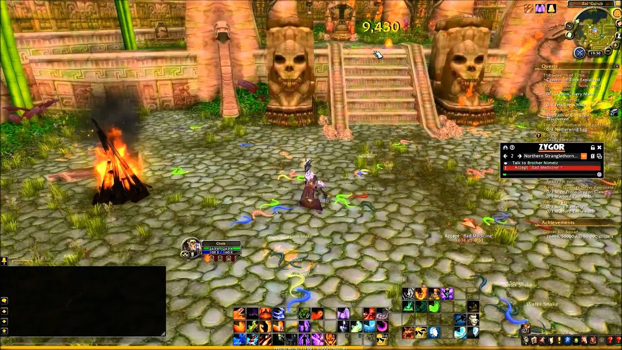 How to get 10k critter kills in 1-2 hours. Born Treacherous
