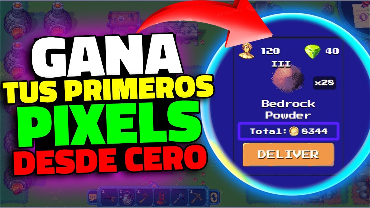 📢TE ENSEÑO✅ COMO JUGAR PIXELS PASO A PASO EN EL CAPITULO 2 + Estrategias de Farming RAPIDO📈