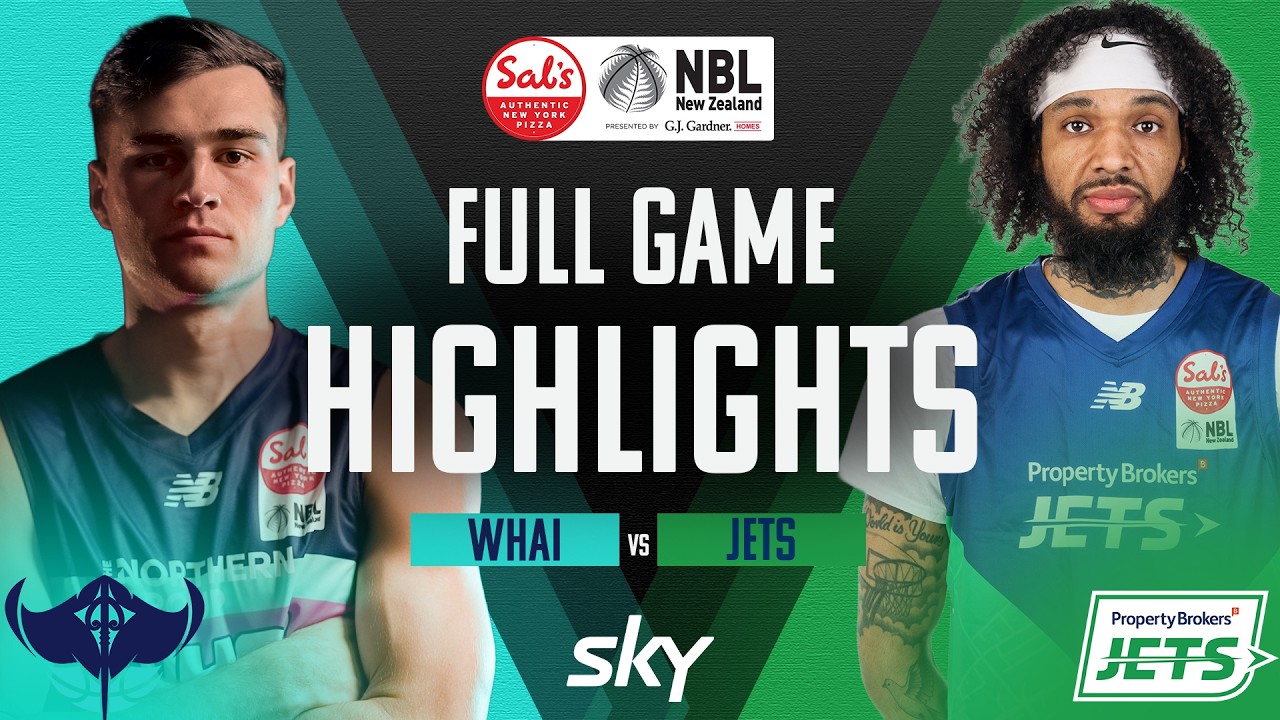Tauranga Whai vs. Manawatū Jets - Game Highlights