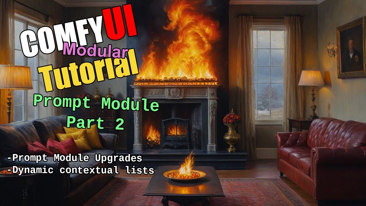 ComfyUI Modular Tutorial - Prompt Module Part 2