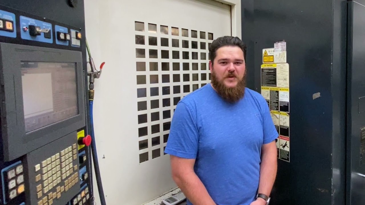 Machining in the Mold Base Department