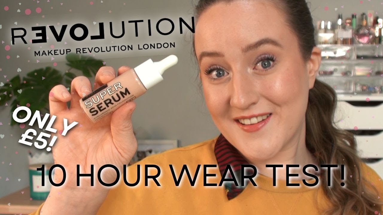 RELOVE SUPER SERUM WEAR TEST AND REVIEW! *£5 Foundation!*