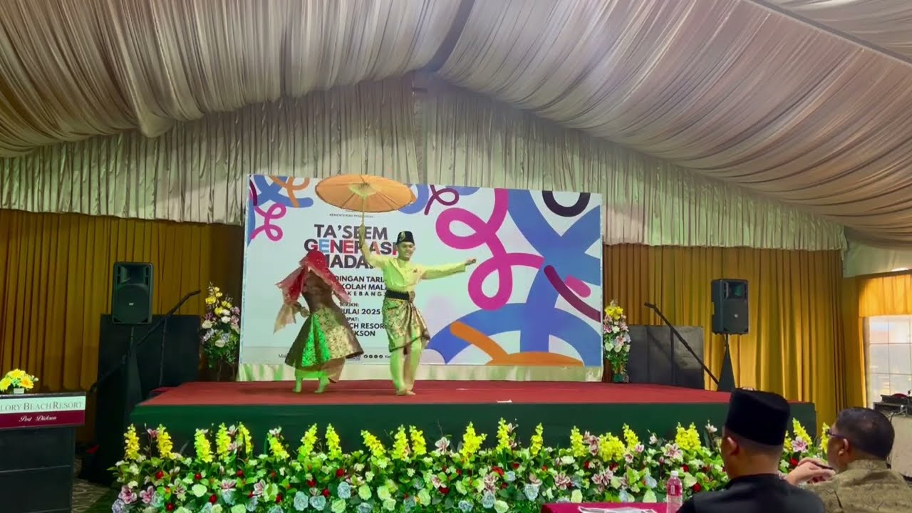 Naib Johan Pertandingan Tarian Sekolah Malaysia TA’SEEM 2025 | Duo Tradisional | SMK Ghafar Baba