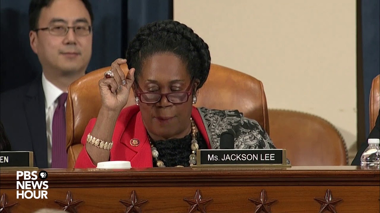 WATCH: Rep. Jackson Lee says Trump wasn’t trying to fight corruption in Ukraine